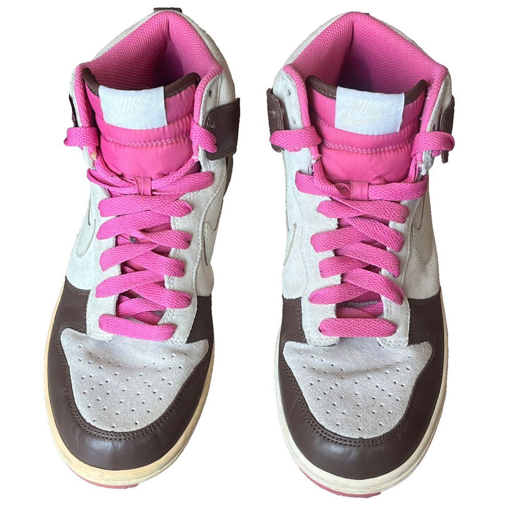 Nike Dunk High‎ Retro White Chocolate Pink Womens 8.5 UK 6 EU 40